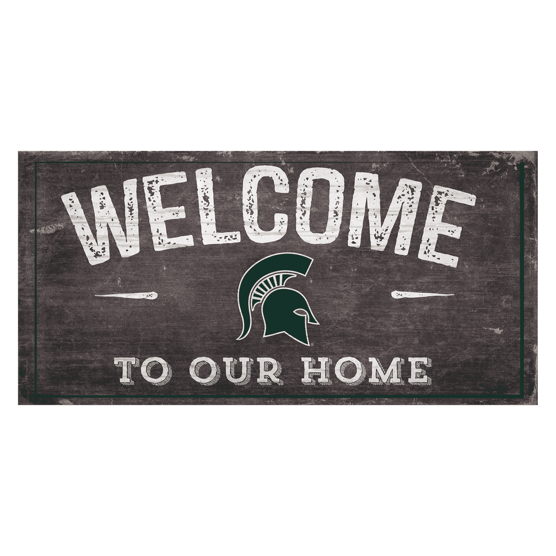 Michigan State Spartans - State Team Color Logo Sign
