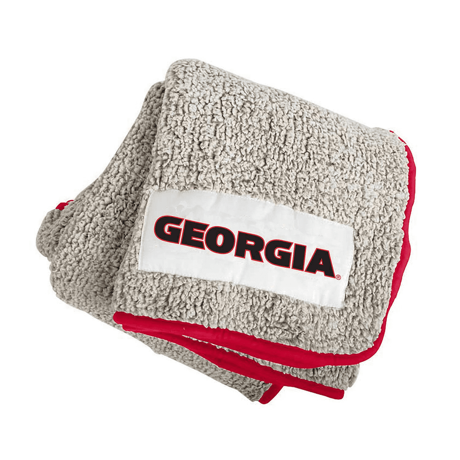 Georgia Bulldogs - Frosty Fleece Throw Blanket