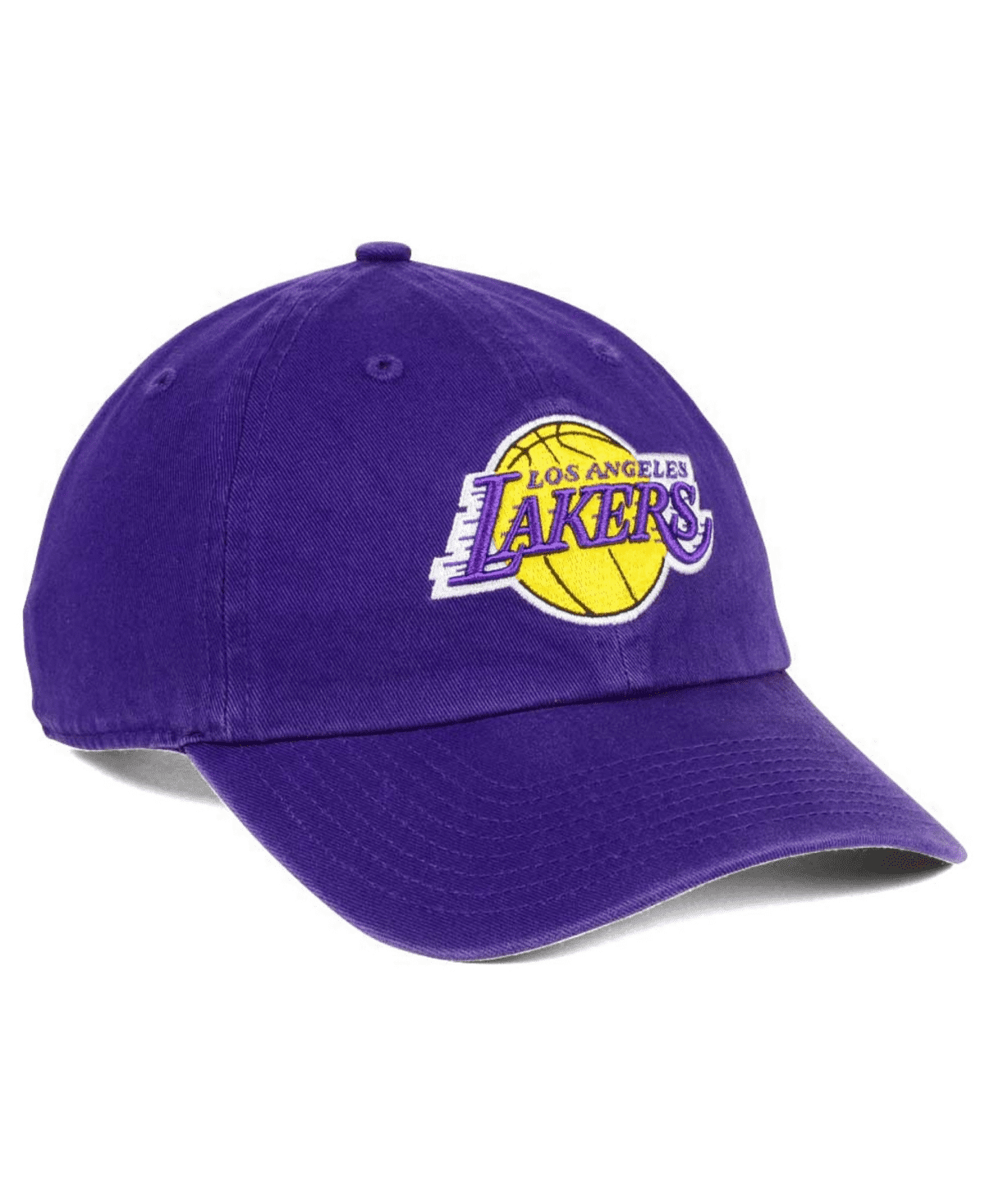 Los Angeles Lakers - Clean Up Adjustable Hat, 47 Brand