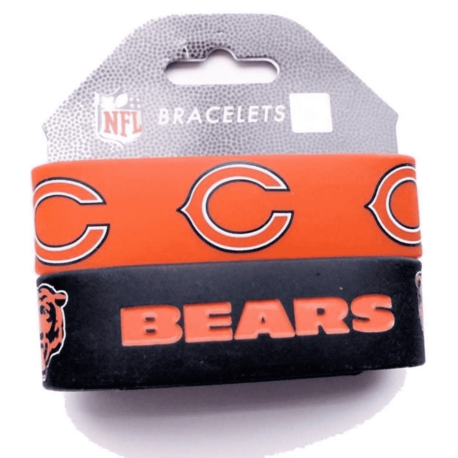 Chicago Bears Bracelets (2 Pack)