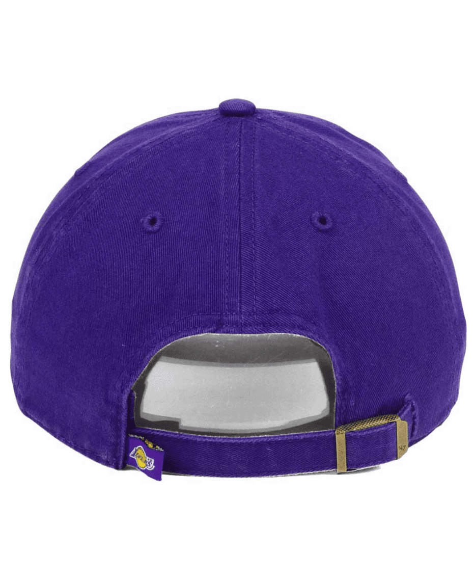 Los Angeles Lakers - Clean Up Adjustable Hat, 47 Brand