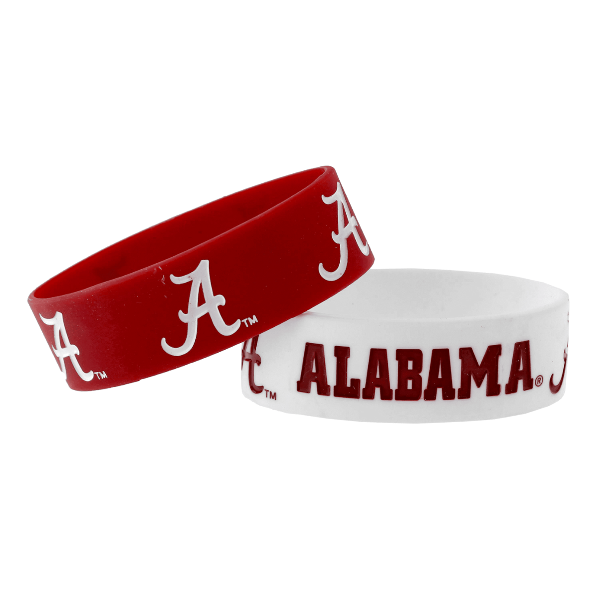 Alabama Crimson Tide- NCAA Bracelets (2 Pack)
