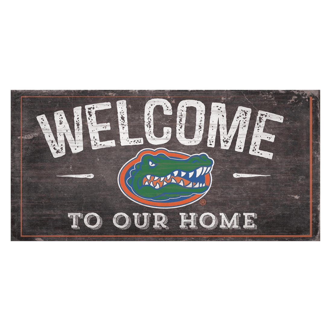 Florida Gators - Welcome Distressed Sign