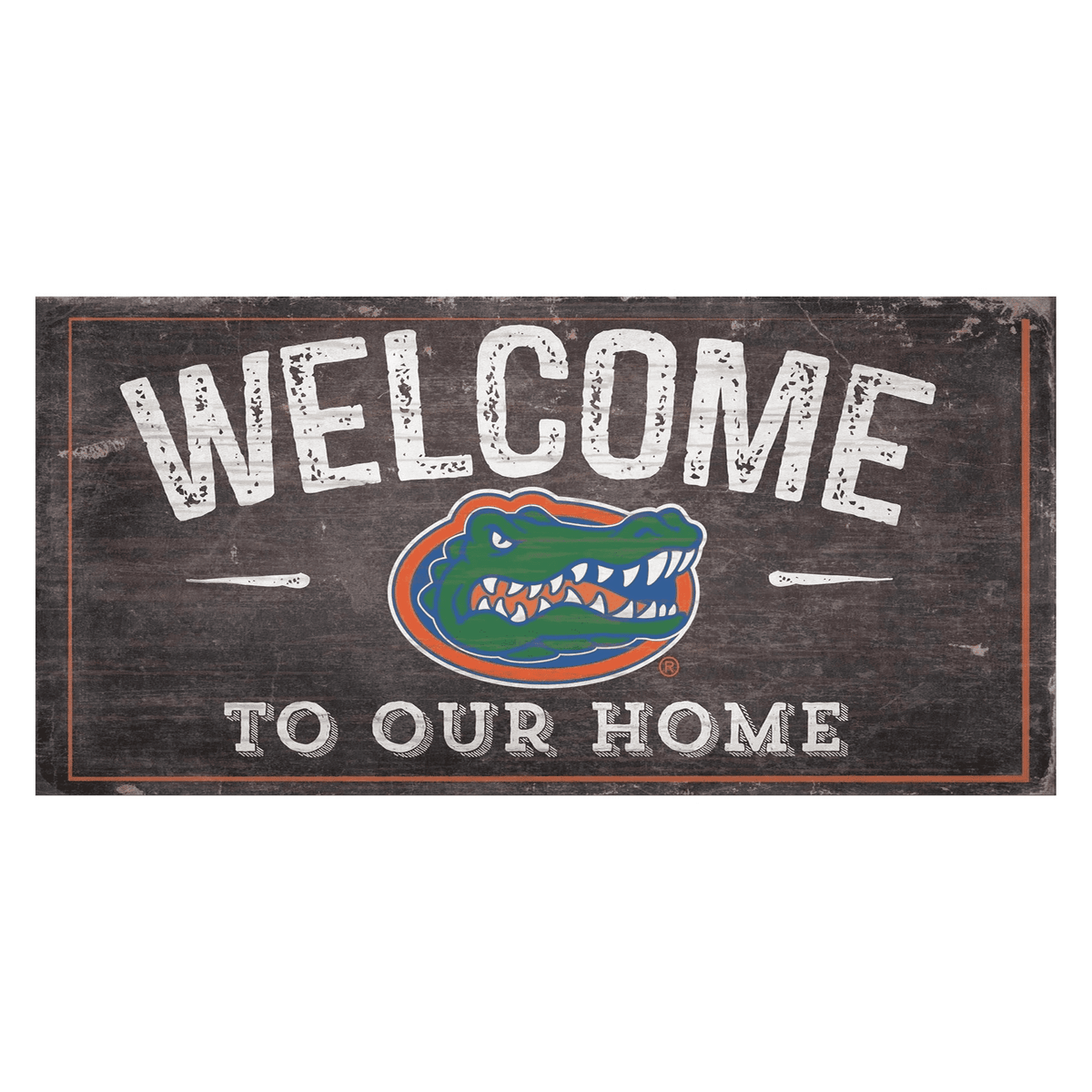 Florida Gators - Welcome Distressed Sign
