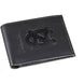 North Carolina Tar Heels - Black Leather Bifold Wallet