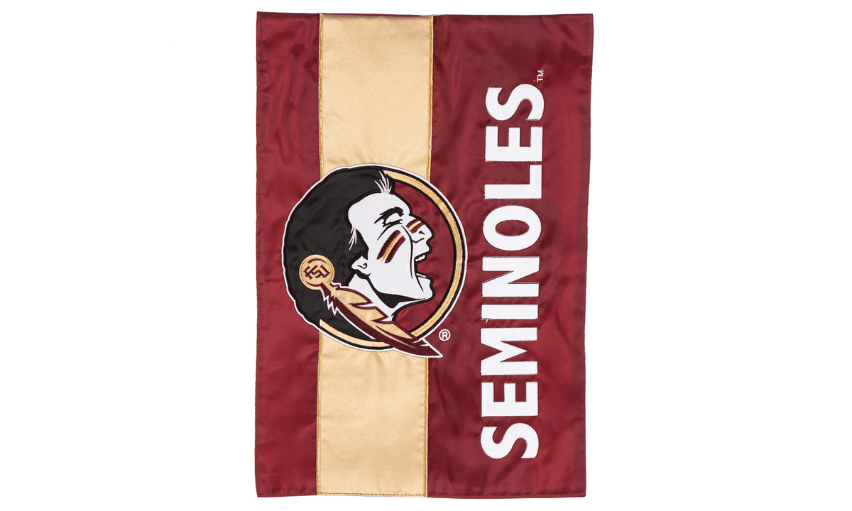Florida State University - Embellished Garden Flag