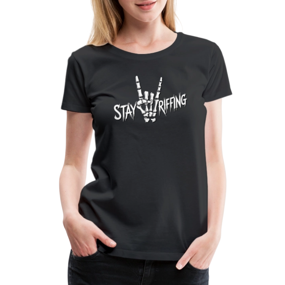 Stay Riffing Rock'n Roll Skull T-Shirt