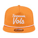 Tennessee Volunteers -  Orange Script Golfer Snapback Hat, New Era
