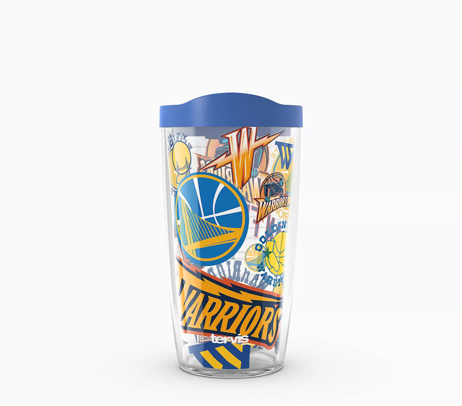 Golden State Warriors - NBA All Over Plastic Tumbler