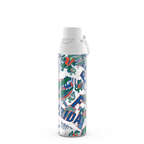 Florida Gators - All Over  24Oz Plastic Plastic Water Bottle