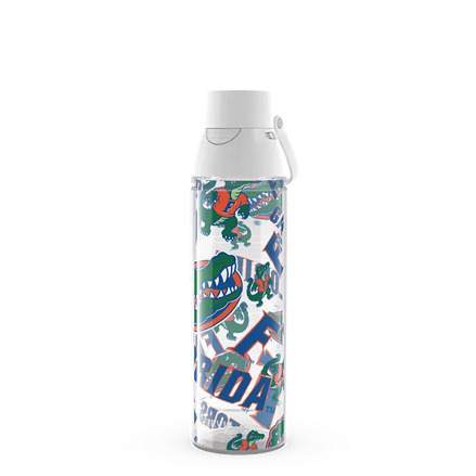Florida Gators - All Over  24Oz Plastic Plastic Water Bottle