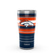 Denver Broncos - NFL Hype Stripes Stainless Steel Tumbler