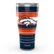 Denver Broncos - NFL Hype Stripes Stainless Steel Tumbler