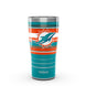 Miami Dolphins - NFL Hype Stripes Stainless Steel Tumbler
