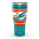 Miami Dolphins - NFL Hype Stripes Stainless Steel Tumbler