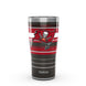 Tampa Bay Buccaneers - NFL Hype Stripes Stainless Steel Tumbler