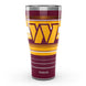 Washington Commanders - NFL Hype Stripes Stainless Steel Tumbler