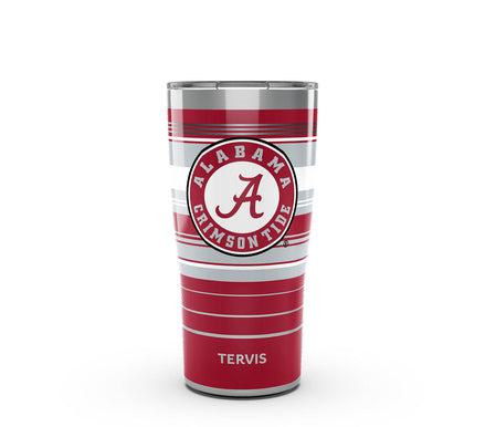Alabama Crimson Tide - NCAA Hype Stripes Stainless Steel Tumbler