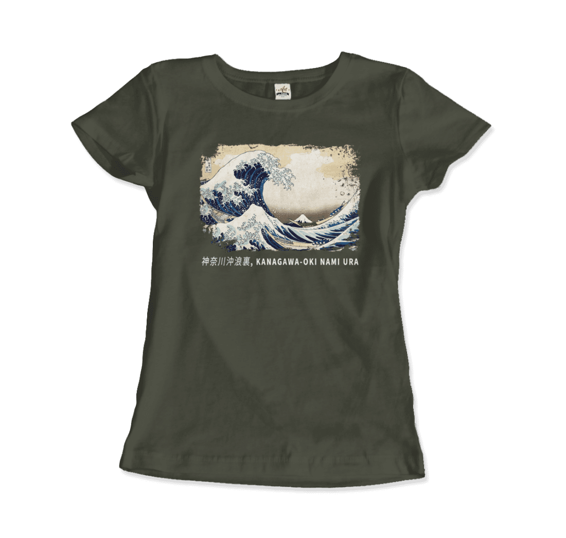 Hokusai the Great Wave Off Kanagawa Artwork T-Shirt