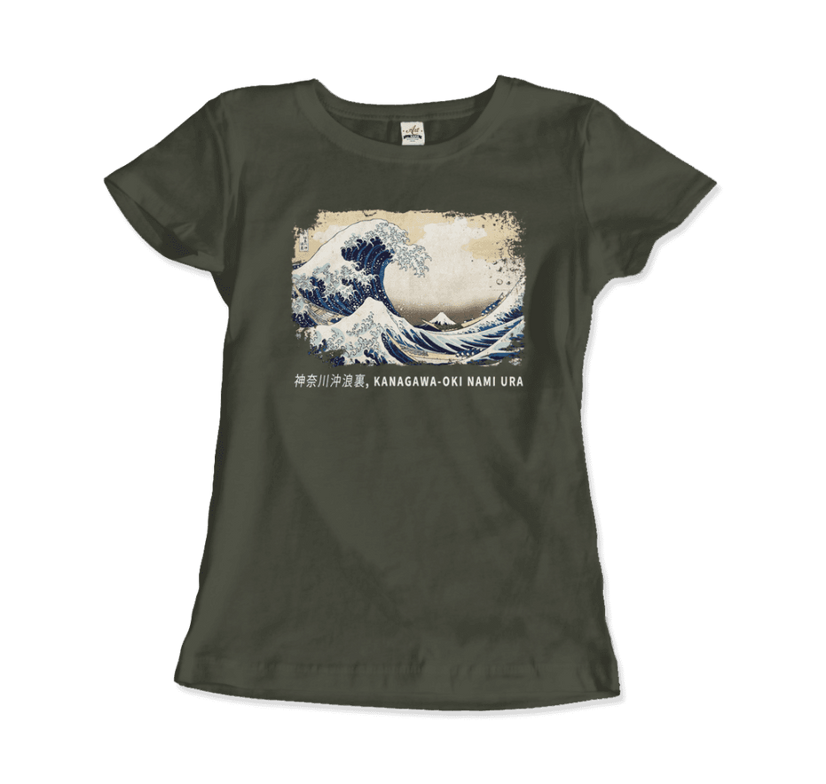 Hokusai the Great Wave Off Kanagawa Artwork T-Shirt
