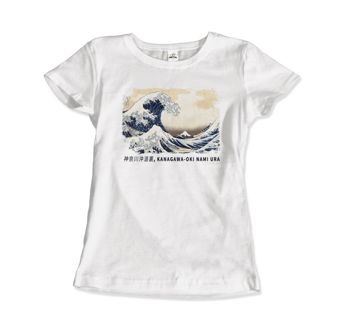 Hokusai the Great Wave Off Kanagawa Artwork T-Shirt