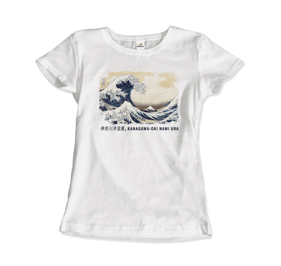 Hokusai the Great Wave Off Kanagawa Artwork T-Shirt