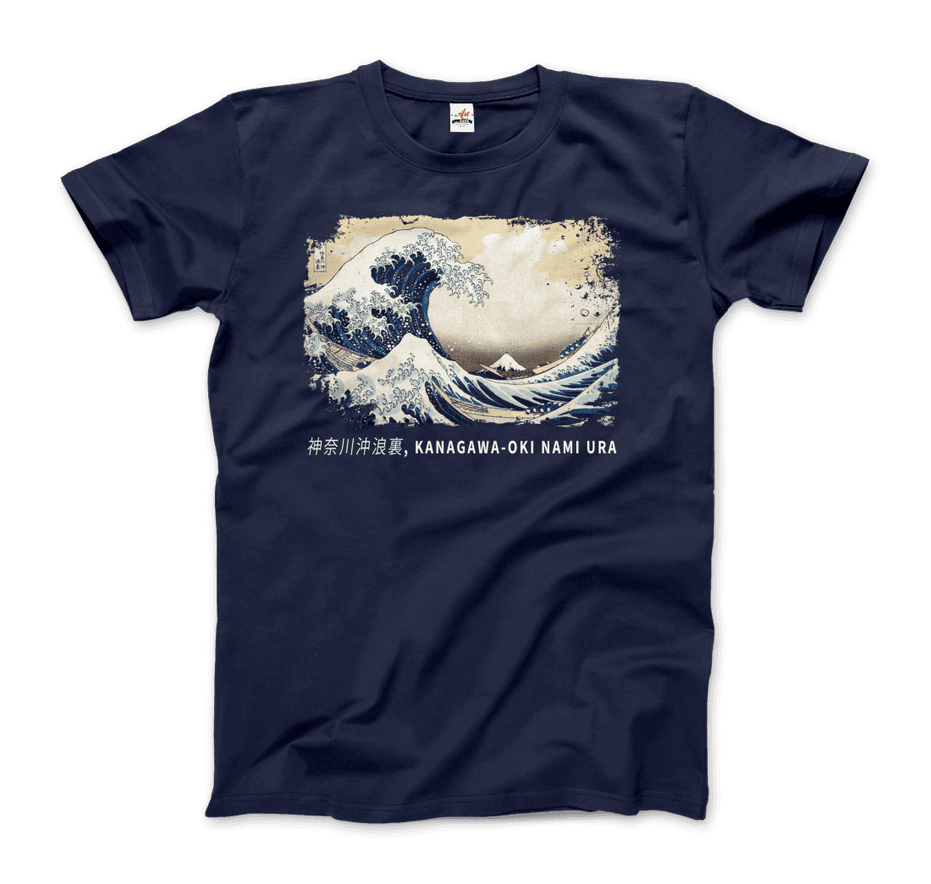 Hokusai the Great Wave Off Kanagawa Artwork T-Shirt