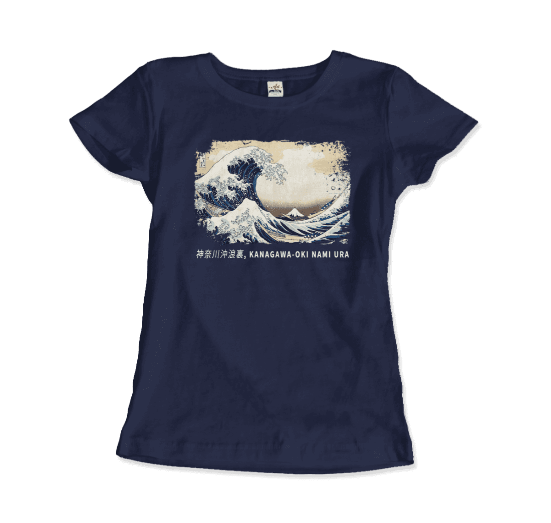 Hokusai the Great Wave Off Kanagawa Artwork T-Shirt