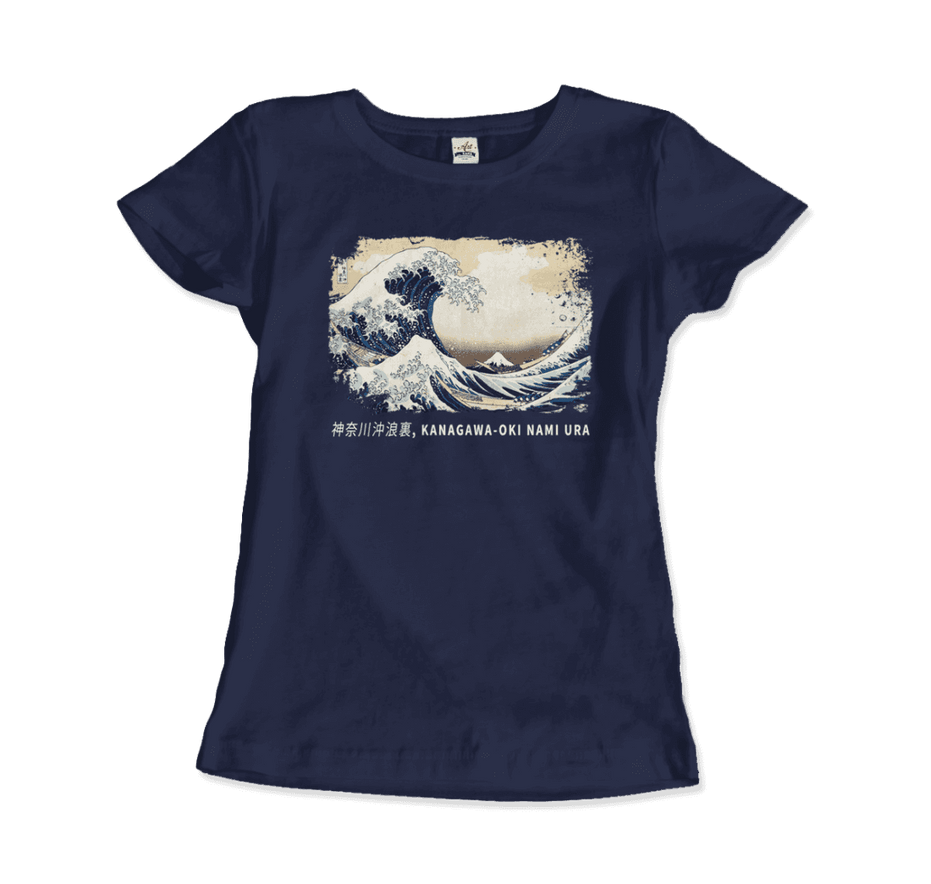 Hokusai the Great Wave Off Kanagawa Artwork T-Shirt