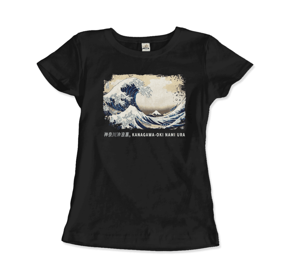 Hokusai the Great Wave Off Kanagawa Artwork T-Shirt