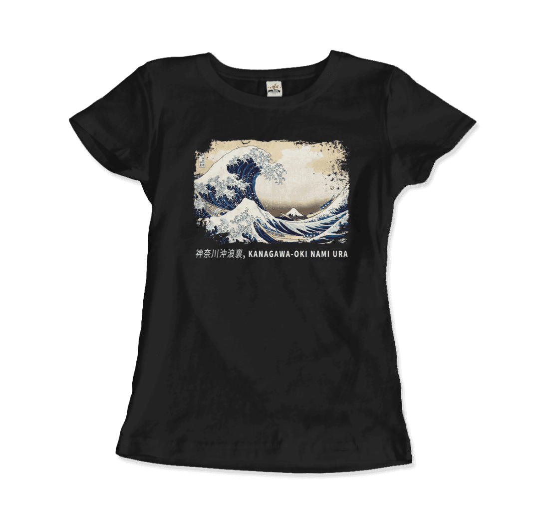 Hokusai the Great Wave Off Kanagawa Artwork T-Shirt
