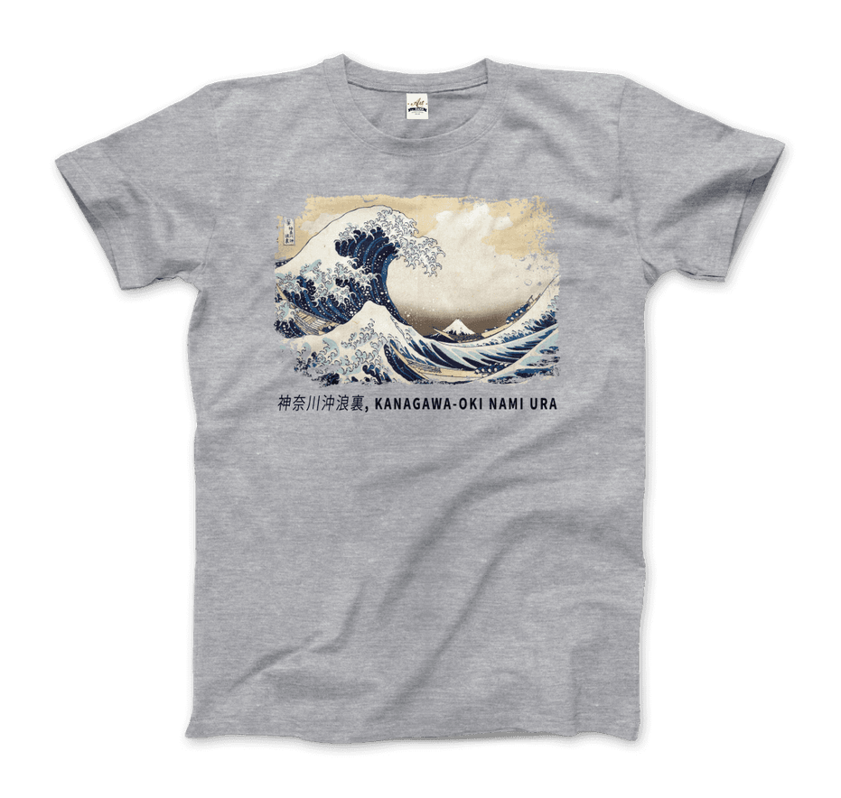 Hokusai the Great Wave Off Kanagawa Artwork T-Shirt