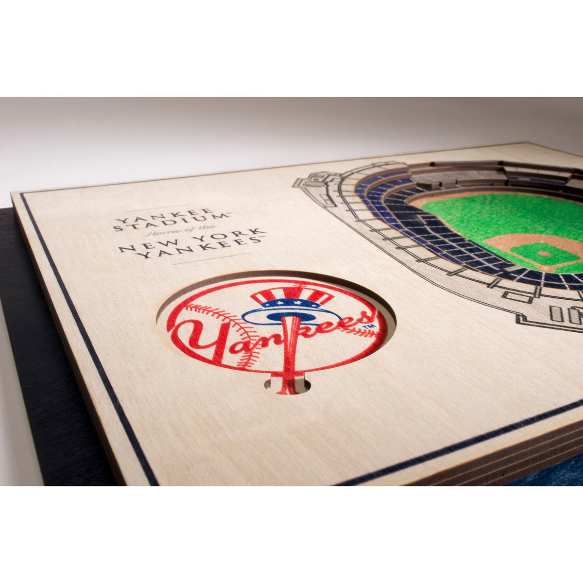 New York Yankees - 17'' X 13'' 5-Layer 3D StadiumViews Wall Art