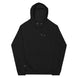 Kimante Black Signature Unisex eco raglan hoodie