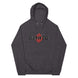 Kimante Stamp Print Unisex Eco Raglan Hoodie