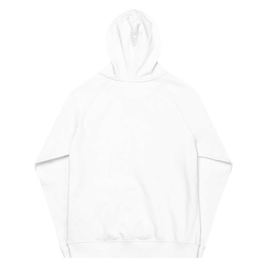 Kimante Black Signature Unisex eco raglan hoodie