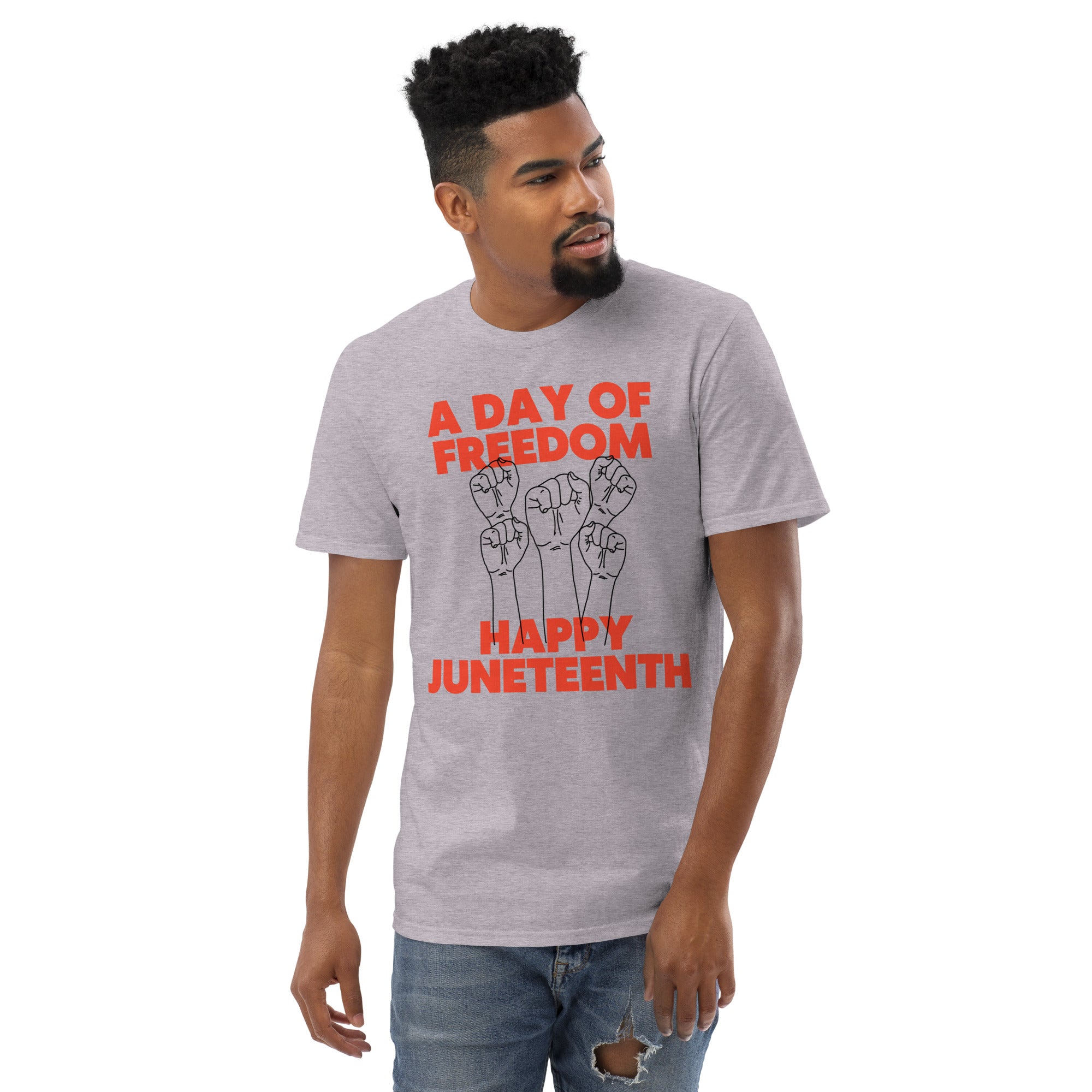 A Day of Freedom Juneteenth Kimante Short-Sleeve T-Shirt