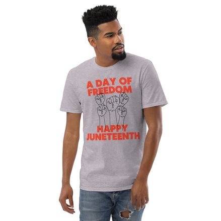 A Day of Freedom Juneteenth Kimante Short-Sleeve T-Shirt