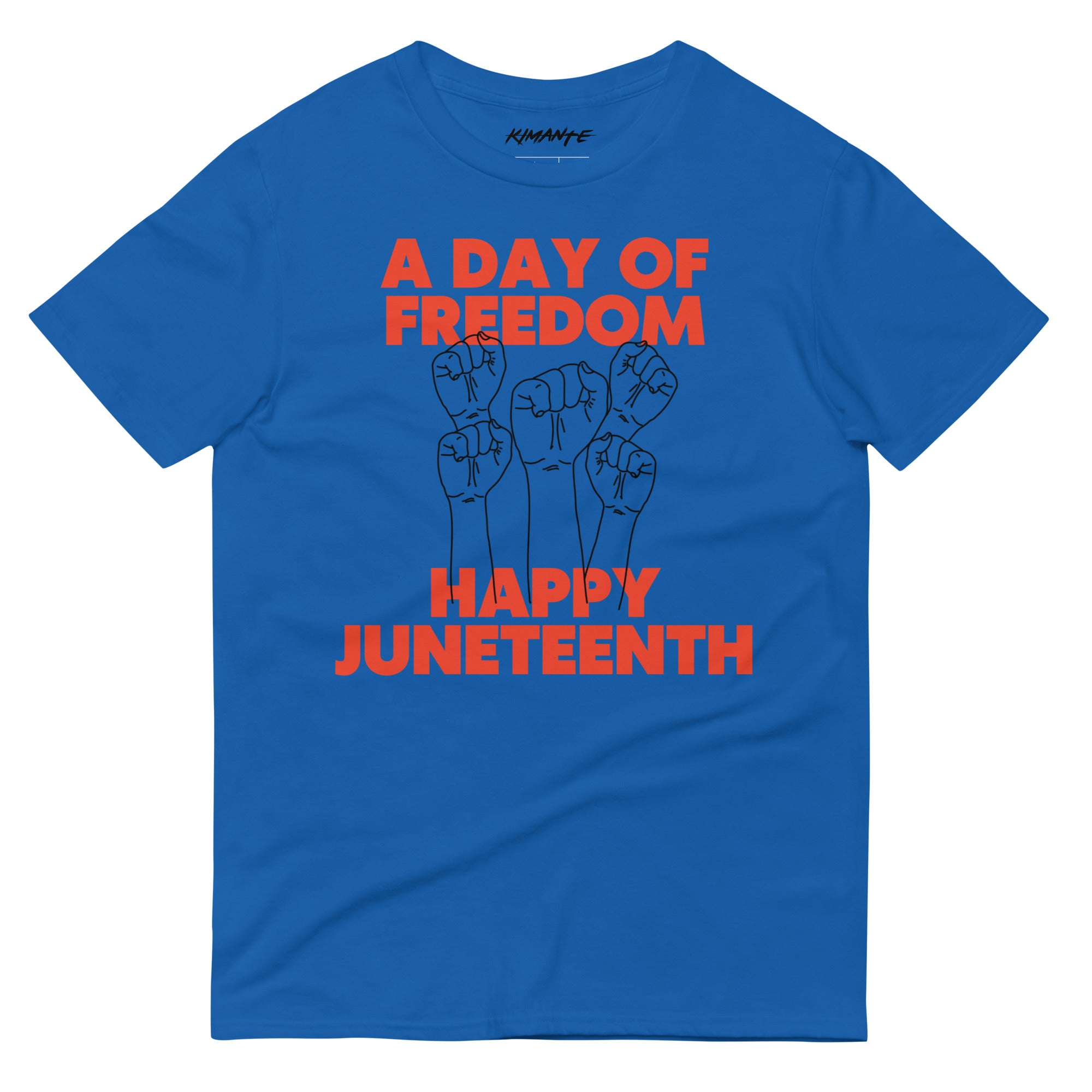 A Day of Freedom Juneteenth Kimante Short-Sleeve T-Shirt