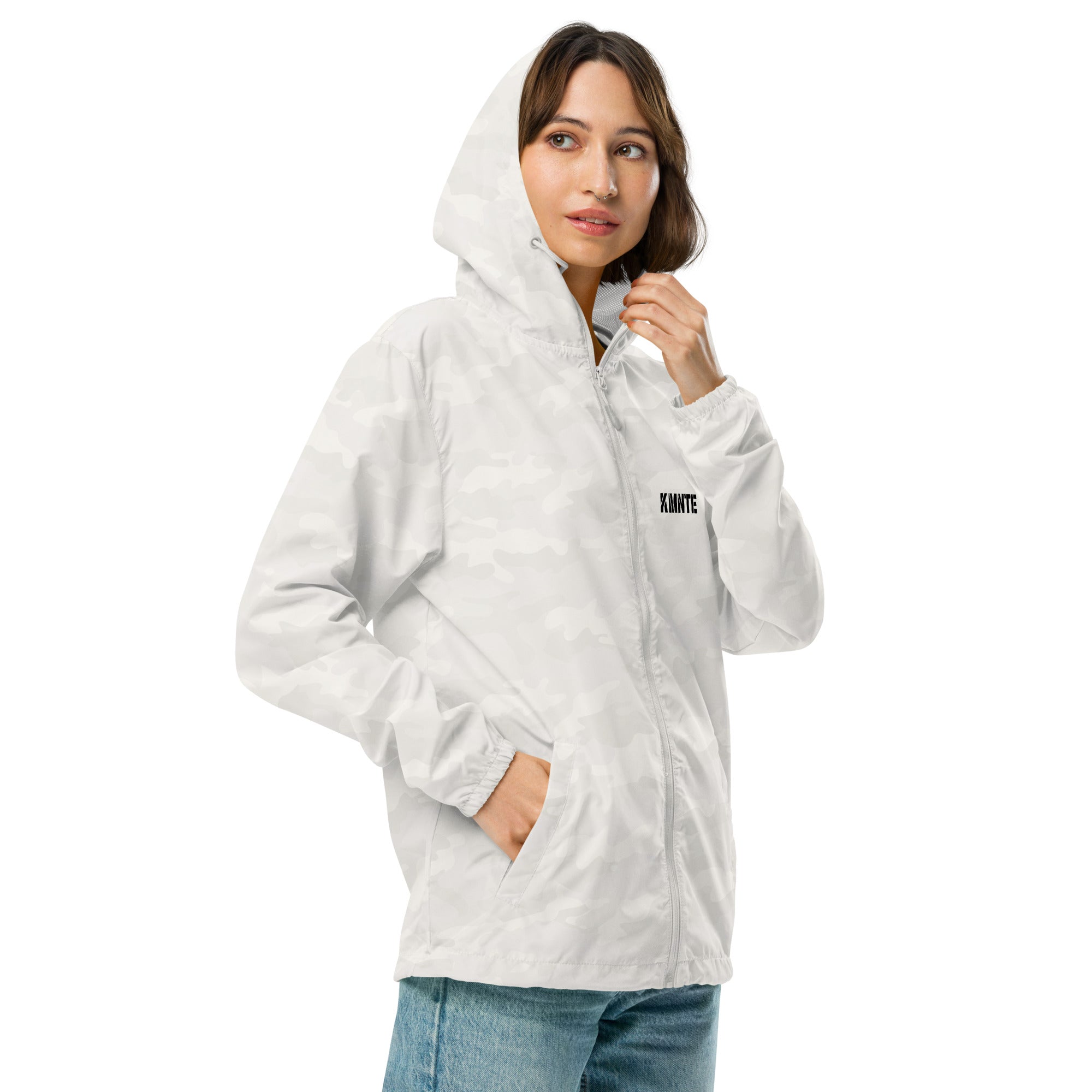 Kimante Dragon Unisex Lightweight Zip Up Windbreaker Jacket