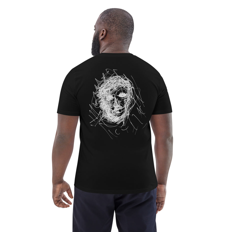 Anonymous Jack White Kimante Unisex organic cotton t-shirt