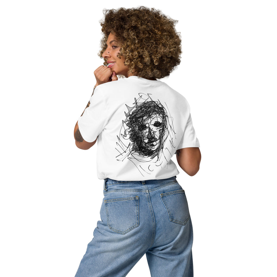 Anonymous Jack White Kimante Unisex organic cotton t-shirt