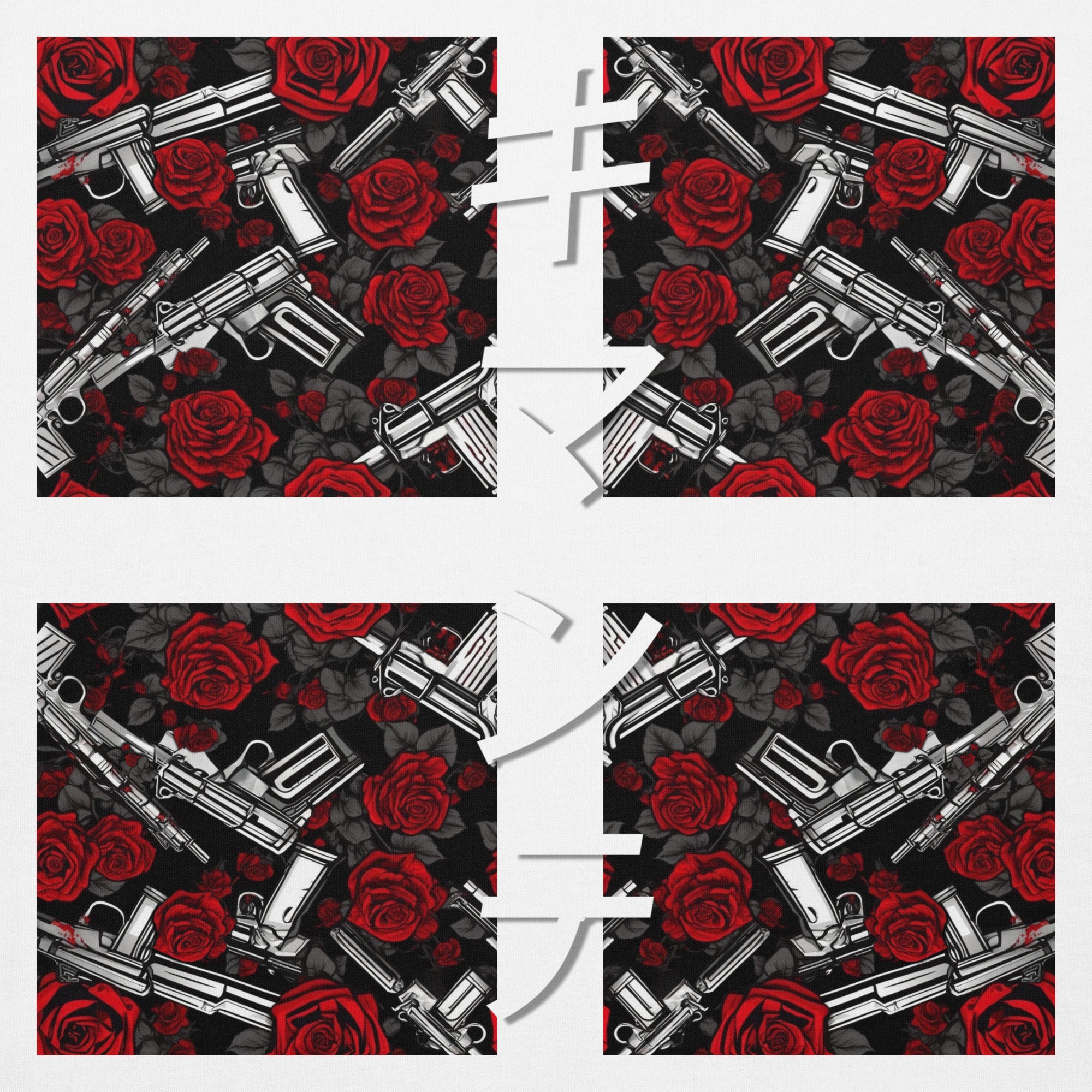 Kimante Gun's and Roses Unisex Hoodie