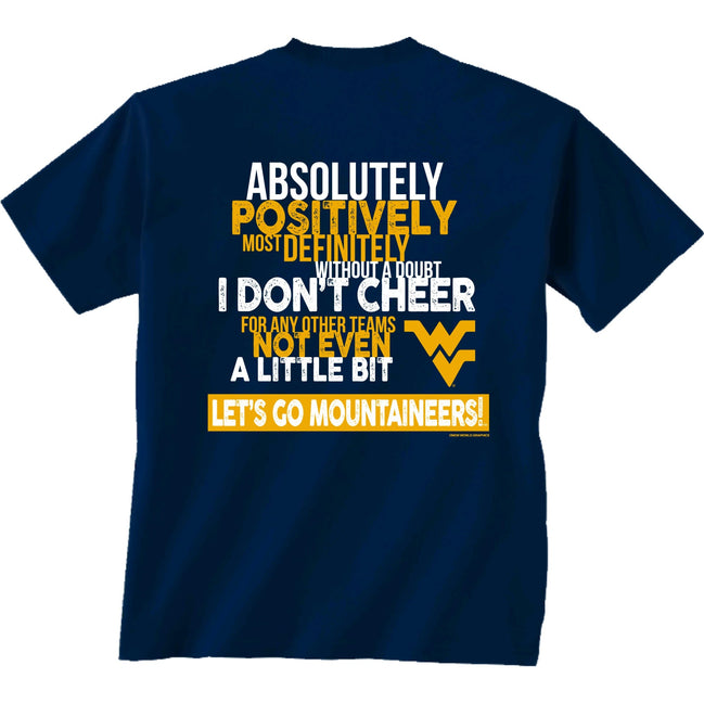 West Virginia Mountaineers - Only West Virginia T-Shirt