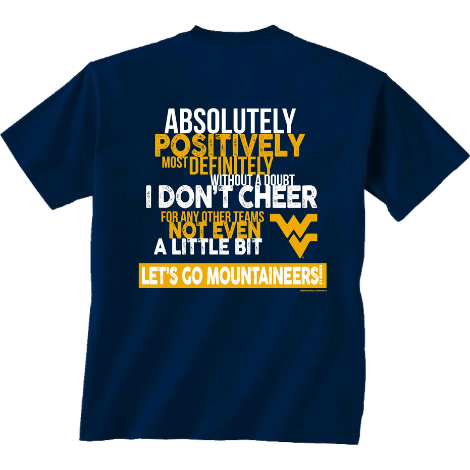 West Virginia Mountaineers - Only West Virginia T-Shirt