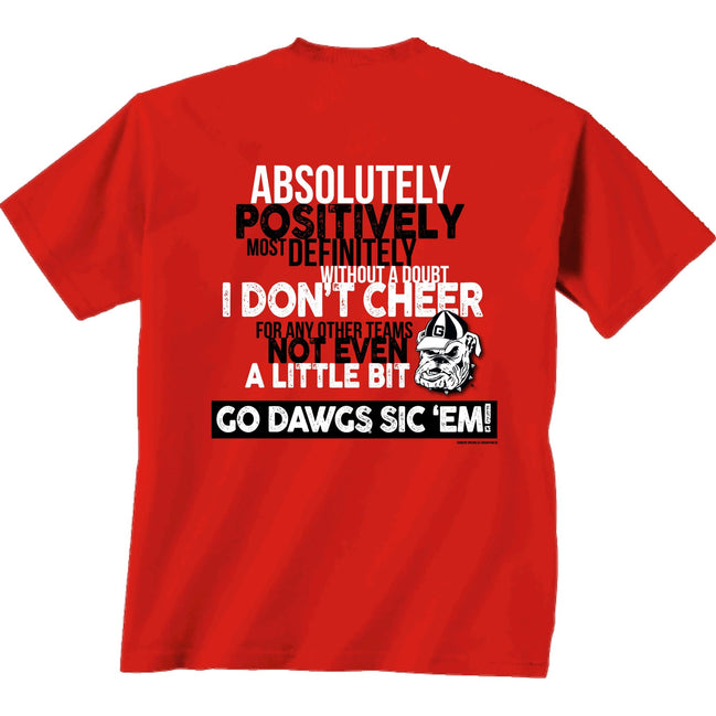 Georgia Bulldogs - Only Georgia T-Shirt