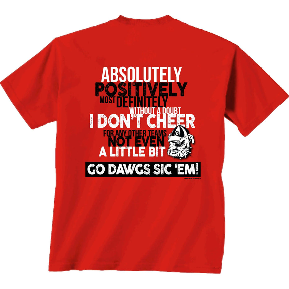 Georgia Bulldogs - Only Georgia T-Shirt