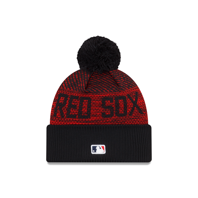 Boston Red Sox - 20-21 Male Knit Hat With Pom, New Era