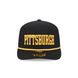 Pittsburgh Steelers - NFL 9Seventy Woodmark Stretch-Snap Hat, New Era