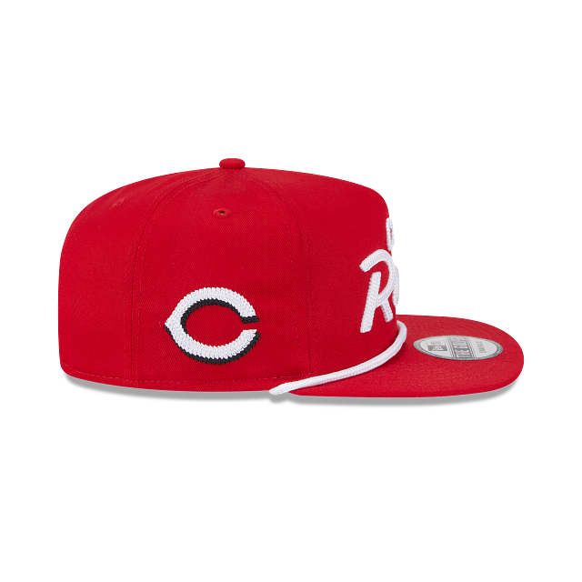 MLB Cincinnati Reds - MLB Golfer Team Text Snapback Hat, New Era